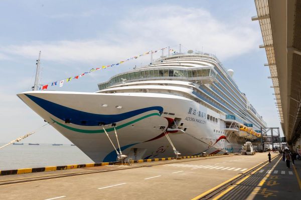 China: Puerto de Shanghái registra movimiento récord de cruceros en 2025