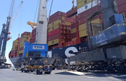Terminal Puerto Arica atiende escala inaugural de nuevo buque de 8.300 TEU de MSC