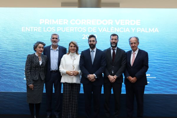 España: Baleària y puertos de Valencia y Palma impulsan corredor verde con emisiones cero a partir de 2030