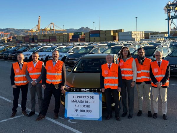 Puerto de Málaga alcanza 100.000 vehículos movidos en 2025 y consolida año récord