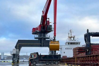 Nuevos equipos impulsan sostenibilidad y producción en Uddevalla Hamnterminal