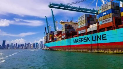Maersk aumentará cargos de protección de contenedores para envíos a Brasil