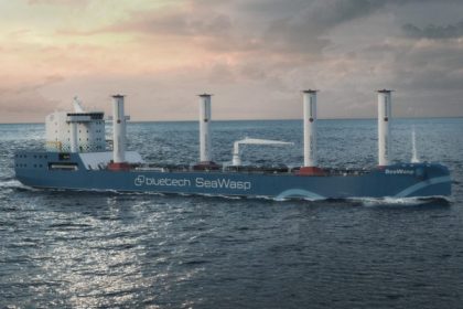 Norsepower y Bluetech desarrollan propulsión eólica con concepto del petrolero SeaWasp