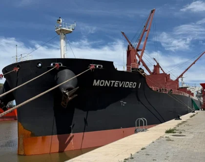 Terminal de Graneles Montevideo superará las 1.686.000 toneladas movilizadas en 2025