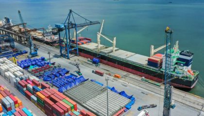 Terminal de Contenedores de Paranaguá recibe cargas para mega planta de celulosa Arauco en Brasil