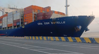 DP World Posorja alcanza récord operativo con atención de nave con el mayor calado en la historia de Ecuador