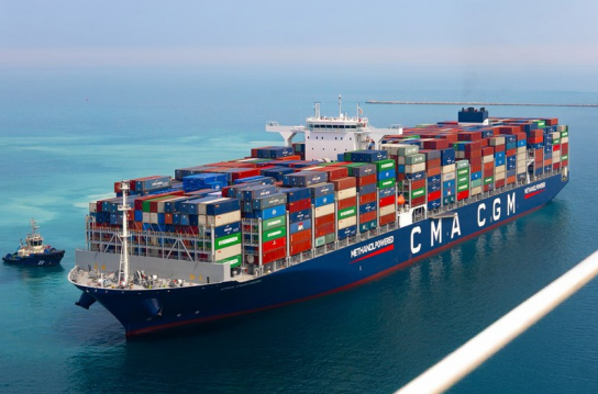 HD Hyundai Samho Heavy entrega nuevo portacontenedores CMA CGM Krypton
