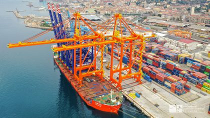 Croacia: Adriatic Gate Container Terminal aumenta eficiencia del Puerto de Rijeka con nuevas grúas de muelle