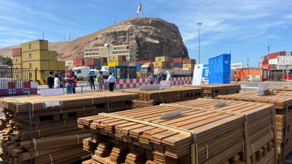 Policía Marítima incauta clorhidrato de cocaína impregnada en madera en Puerto de Arica