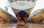 MS Artania recibe renovación integral en Marsella