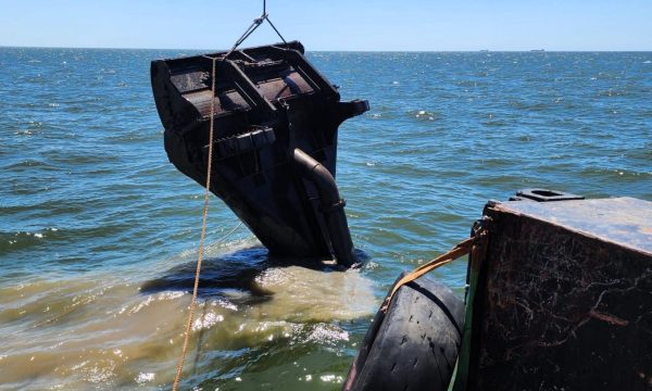 Administración Nacional Portuaria del Uruguay recupera pieza clave de la Draga 11 21 de Julio