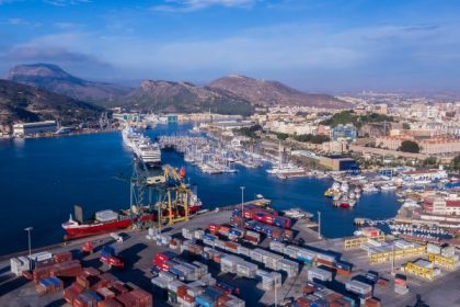 España: Puerto de Cartagena prueba proyecto que mejora uso de infraestructura