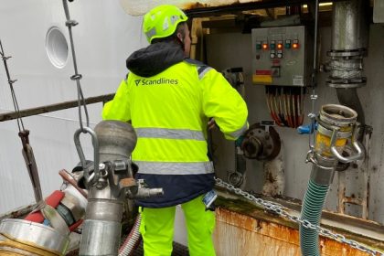 Scandlines presenta nueva solución de suministro de agua en Puerto de Gedser