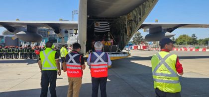 Aduanas colabora con emergencias forestales recibiendo de manera expedita ayudas internacionales