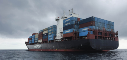 Fesco: Transporte marítimo de contenedores entre China, India y San Petersburgo aumenta 12% en 2025