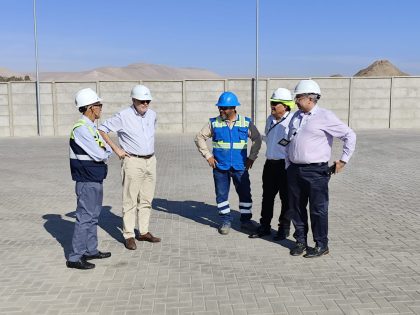 Consejero del SEP conoce avances de la Zona de Extensión Portuaria de Arica