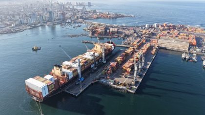 Buque de nueva construcción de MSC realiza escala inaugural en Iquique Terminal Internacional