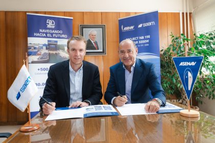 SAAM y Asenav sellan alianza para construir en Chile un remolcador de última generación