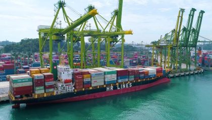 OOCL toma espacios en servicio BES de HR Shipping Lines