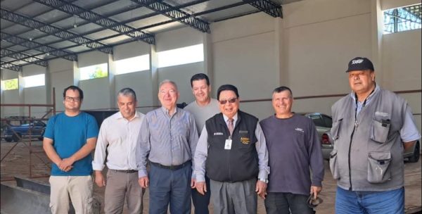 Paraguay: Realizan inspección de obras en Puerto Sajonia