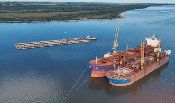 Uruguay moviliza 6.654.000 toneladas de mineral de hierro de LHG Mining en 2025