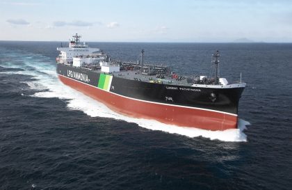 NYK bautiza a nuevo buque transportador de GLP como Lucent Pathfinder
