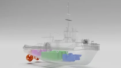 Echandia entregará sistema de baterías para primer remolcador totalmente eléctrico de India