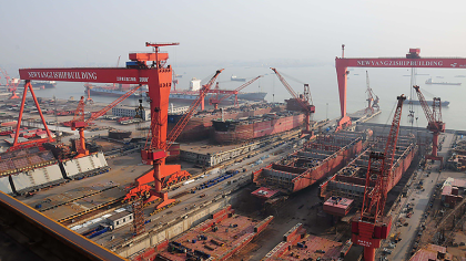 MSC ordena un par de buques de 5.000 TEU a Yangzhou Guoyu Shipyard