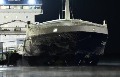 Finlandia incauta buque ruso bajo sospecha de sabotaje de cable submarino