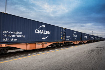 CMA CGM refuerza red logística en México con solución ferroviaria