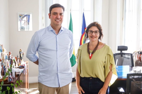 Presidente da Suape e vice-governadora de Pernambuco discutem agenda para a empresa estatal em 2026
