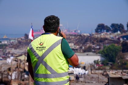 DP World Lirquén despliega operativo para apoyar a damnificados por incendio forestal