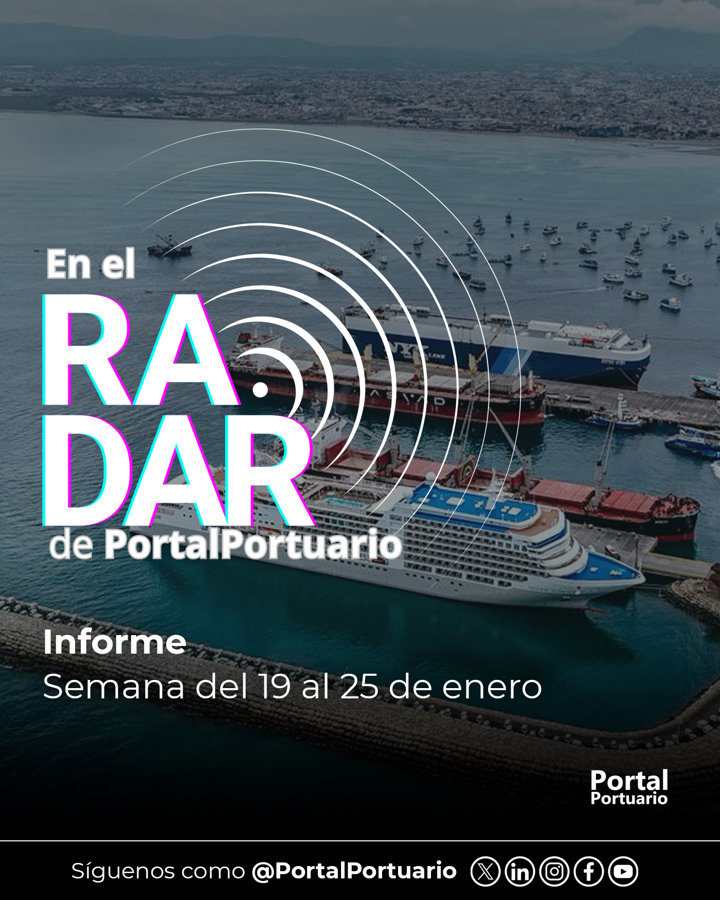 En el Radar de PortalPortuario, informe 4-2026