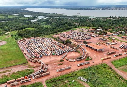 Reportam-se esperas de mais de 2 dias na entrega de carga de soja no Terminal Portuário de Miritituba