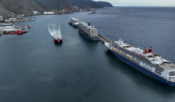 España: Puerto de Santa Cruz de Tenerife cierra 2025 con cifras positivas en movimientos de mercancías y pasajeros