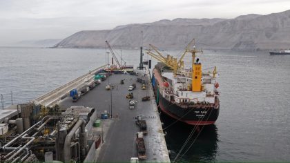 Exportan 32 mil toneladas de metales en desuso desde Terminal Molo del Puerto de Iquique