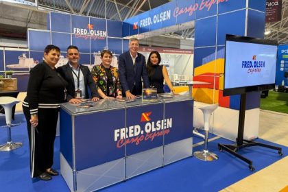 Fred. Olsen Express expone en Filca incremento en cuatro años de 50% carga transportada