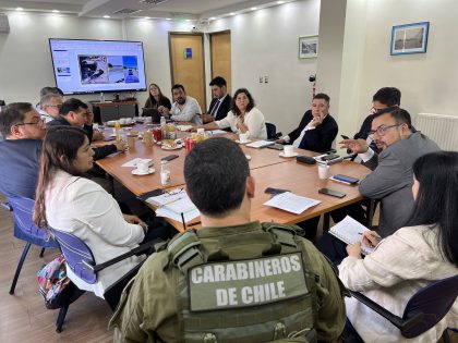 Puertos de Talcahuano y autoridades de seguridad definen plan contra ilícitos en San Vicente