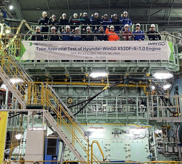 WinGD concreta prueba de motor de dos tiempos alimentado con amoníaco