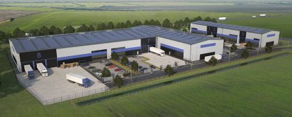 ABP instala 650 toneladas de acero estructural para construcción de centro logístico en Puerto de Immingham