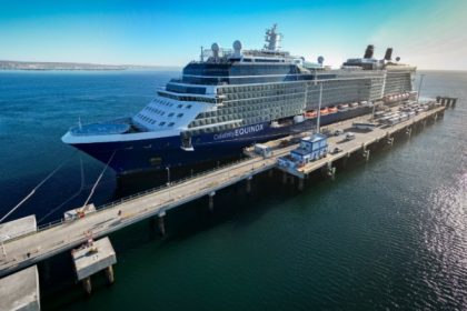 Chubut recibe penúltimo arribo de crucero de Celebrity de la temporada