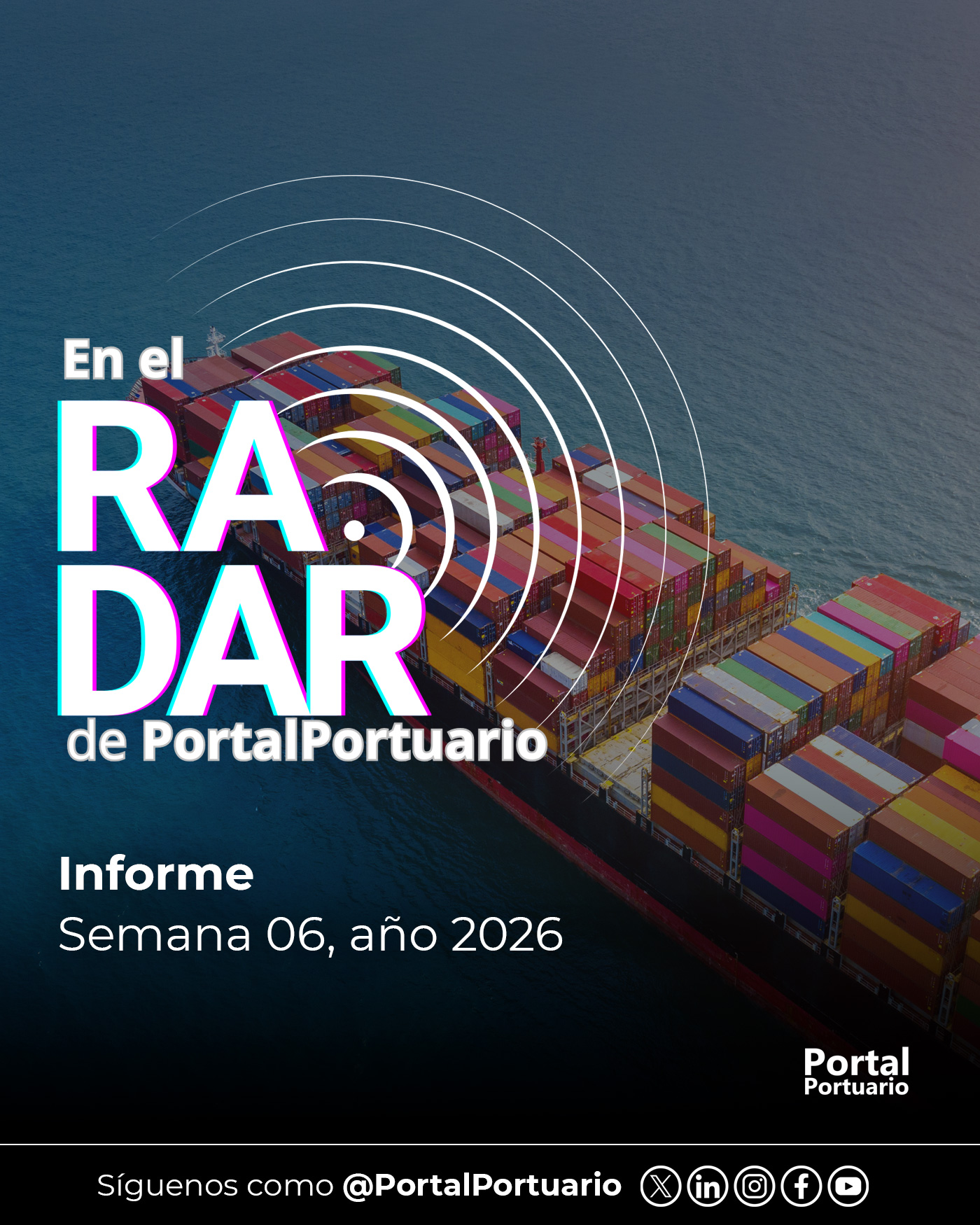 En el Radar de PortalPortuario, informe 6