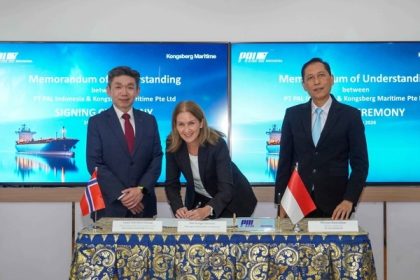 Kongsberg firma MoU con PT PAL para promover eficiencia energética y descarbonización en Indonesia