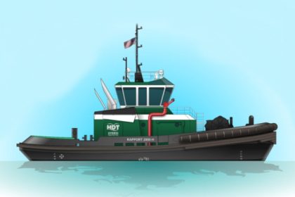 Robert Allan completa diseño de nuevo remolcador híbrido para operar en Louisiana