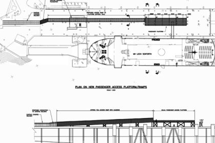 Licitan modernización del acceso de pasajeros de Puerto de Stornoway