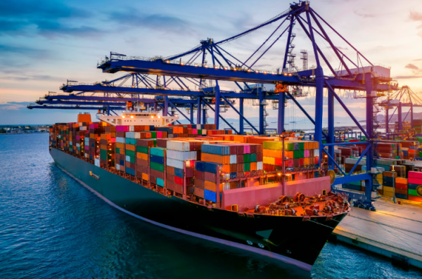 O cabotagem marítima na Região Sul aumenta 1,38% durante 2025