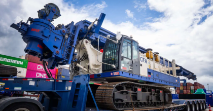 TCP recibe equipo de perforación que se utilizará en construcción del edificio más alto de Brasil