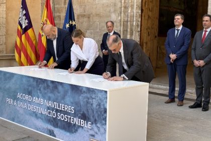 APB apoya renovación de acuerdo para un modelo de cruceros más sostenible en Palma